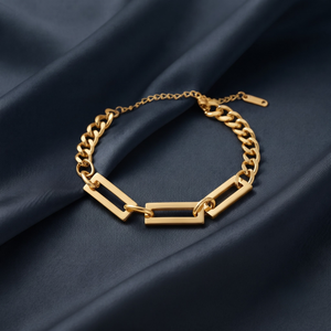 18K Gold Plated Bracelet Luxury Chain Bracelet for Women