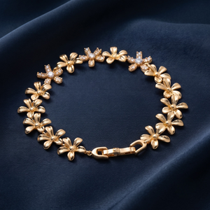 18K Gold Plated Bracelet Luxury Chain Bracelet for Women