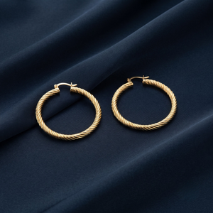 18K Gold Plated Earrings Luxury Statement Earrings for Women