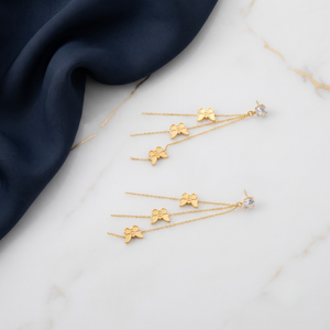 18K Gold Plated Earrings Luxury Statement Earrings for Women