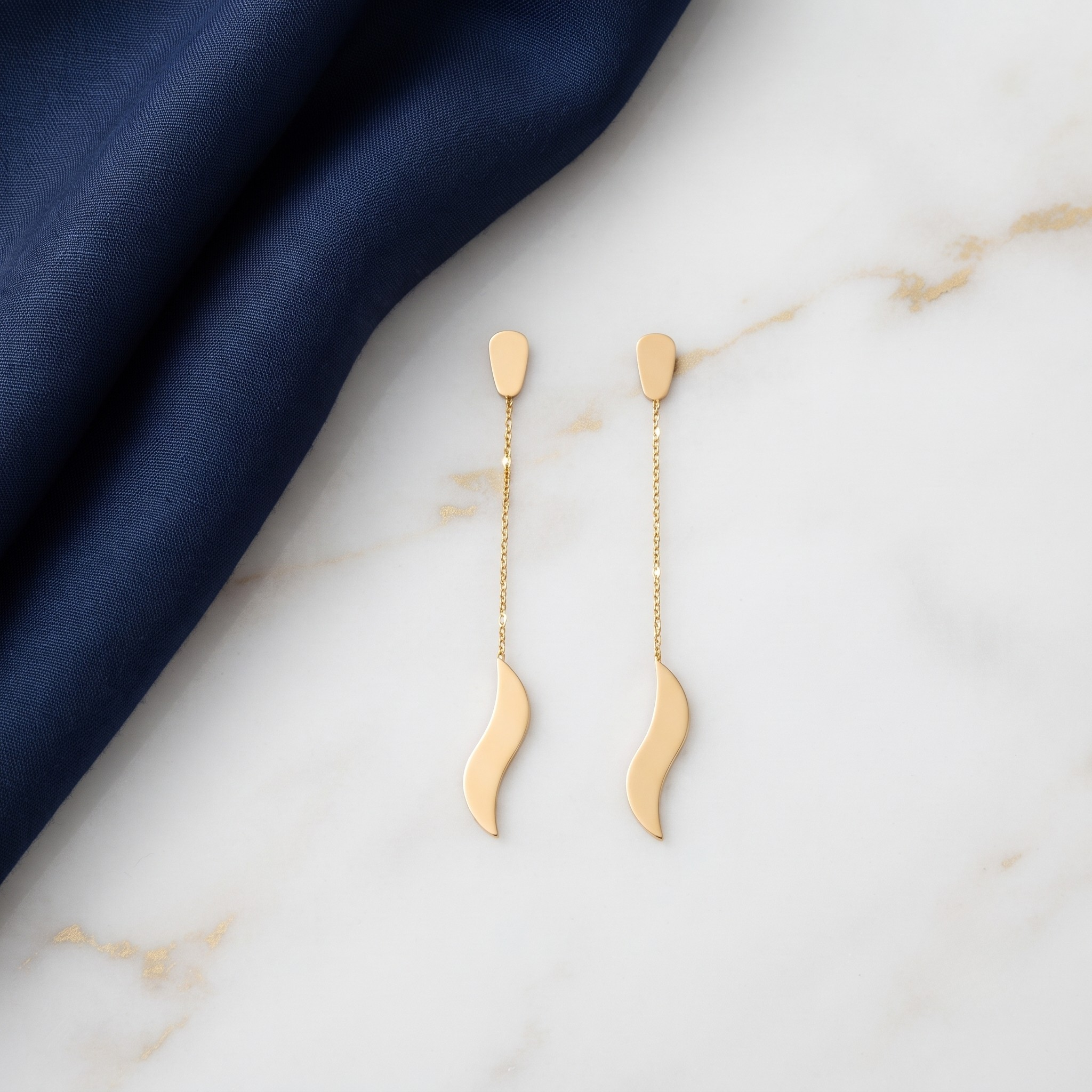 18K Gold Plated Earrings Luxury Statement Earrings for Women
