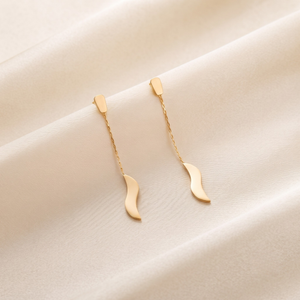 18K Gold Plated Earrings Luxury Statement Earrings for Women