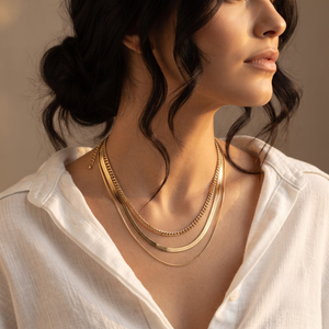 18K Gold Plated Necklace Luxury Pendant Necklace for Women