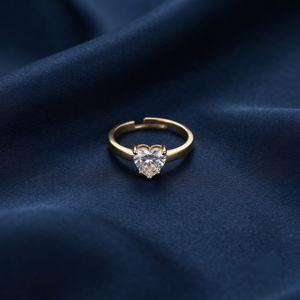 18K Gold Plated Ring Elegant Luxury Ring for Women