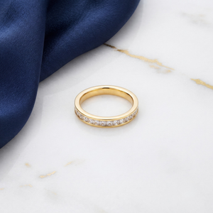 18K Gold Plated Ring Elegant Luxury Ring for Women