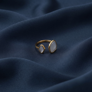 18K Gold Plated Ring Elegant Luxury Ring for Women