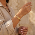 18K Gold Plated Bracelet Luxury Chain Bracelet for Women