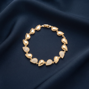 18K Gold Plated Bracelet Luxury Chain Bracelet for Women