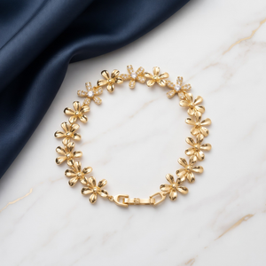18K Gold Plated Bracelet Luxury Chain Bracelet for Women
