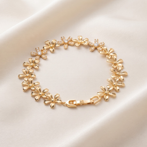 18K Gold Plated Bracelet Luxury Chain Bracelet for Women