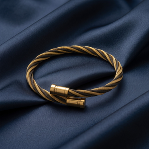 18K Gold Plated Ring & Bracelet Set for Women