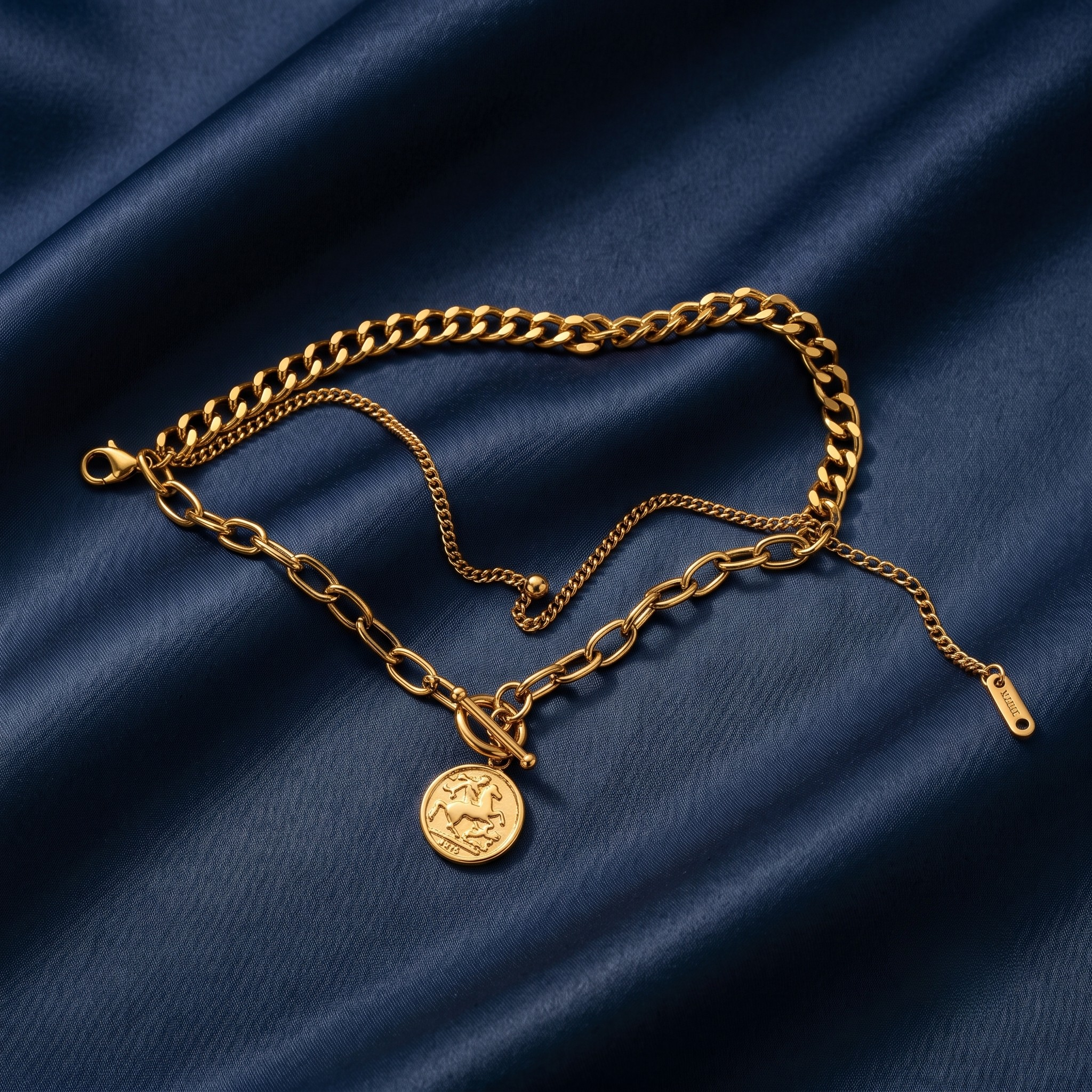 18K Gold Plated Bracelet Luxury Chain Bracelet for Women