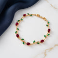 Ruby Vine Bracelet