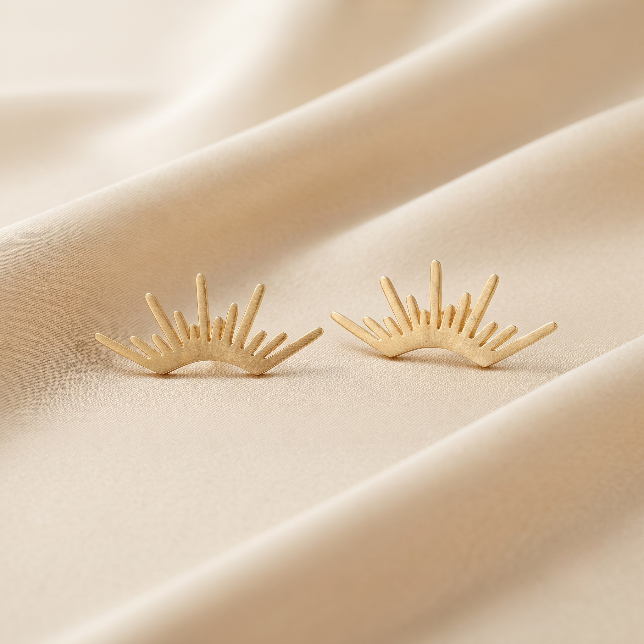 18K Gold Plated Earrings Luxury Statement Earrings for Women