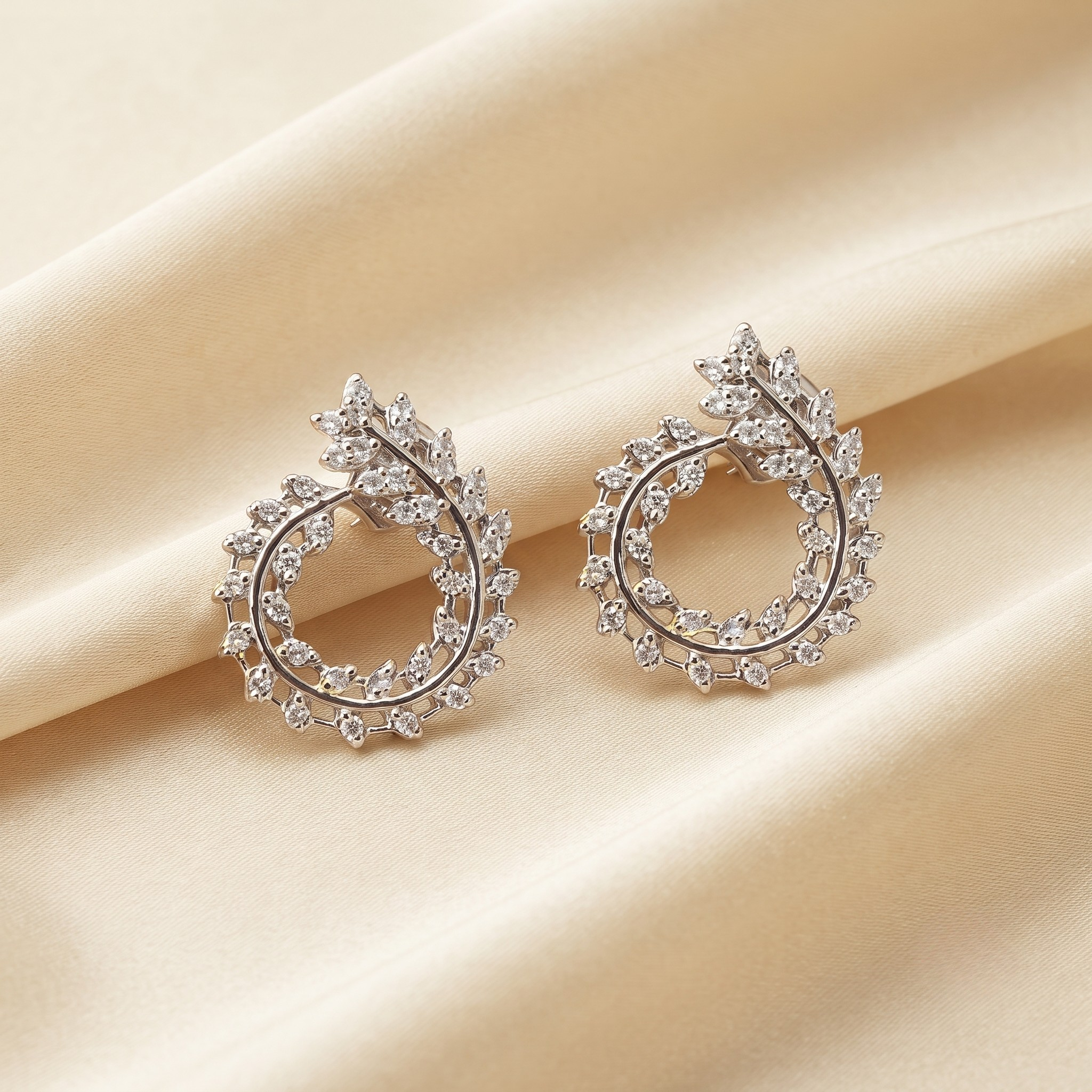 18K Gold Plated Earrings Luxury Statement Earrings for Women
