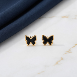 18K Gold Plated Necklace & Earring Set for Women