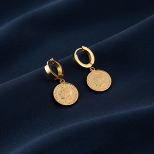 18K Gold Plated Full Jewelry Set Earrings, Necklace & Bracelet