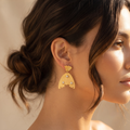 18K Gold Plated Earrings Luxury Statement Earrings for Women