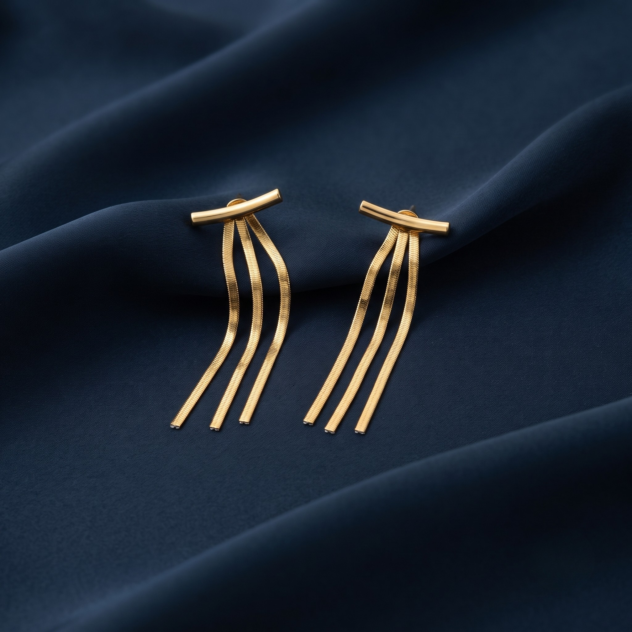 18K Gold Plated Earrings Luxury Statement Earrings for Women