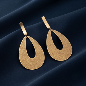 18K Gold Plated Earrings Luxury Statement Earrings for Women