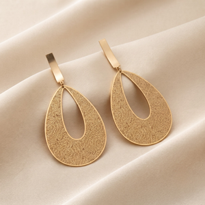 18K Gold Plated Earrings Luxury Statement Earrings for Women