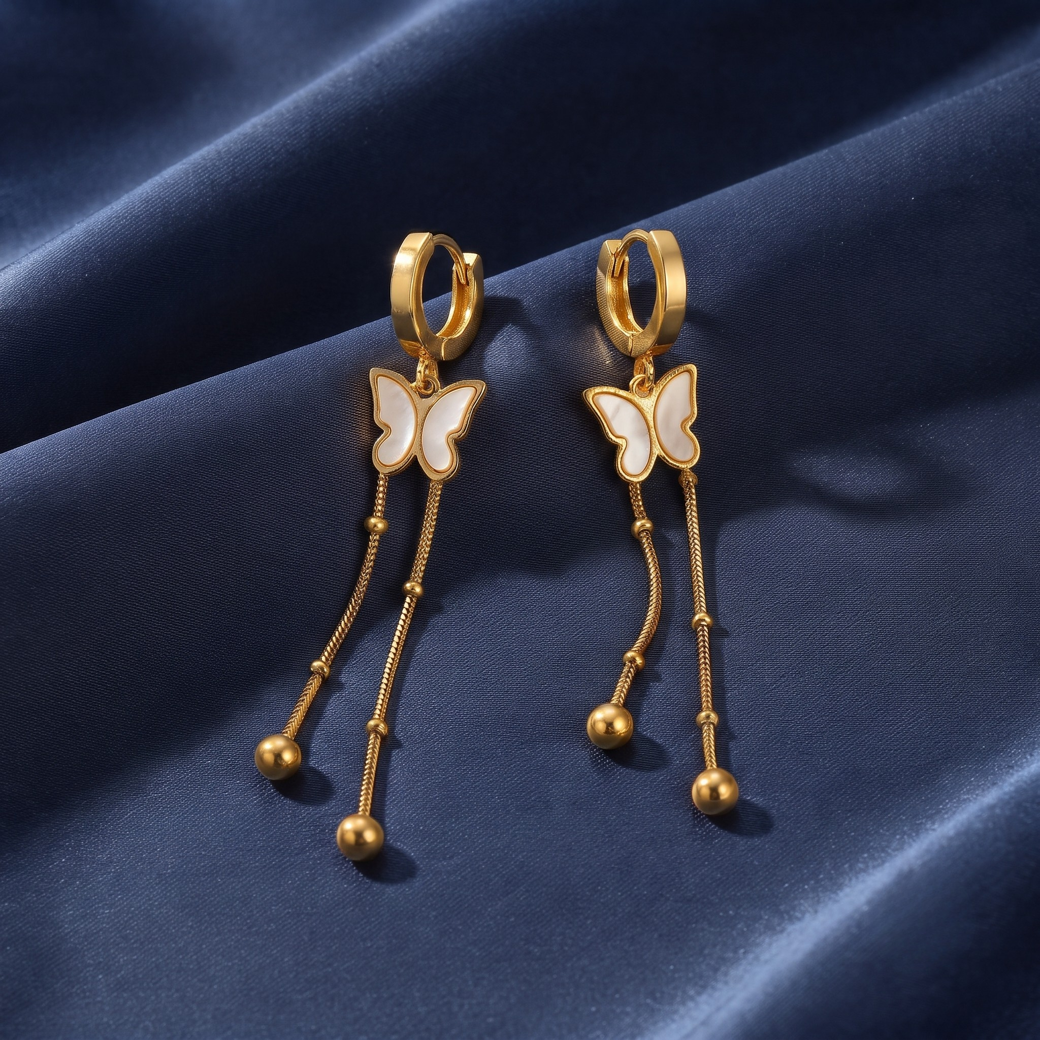 18K Gold Plated Earrings Luxury Statement Earrings for Women