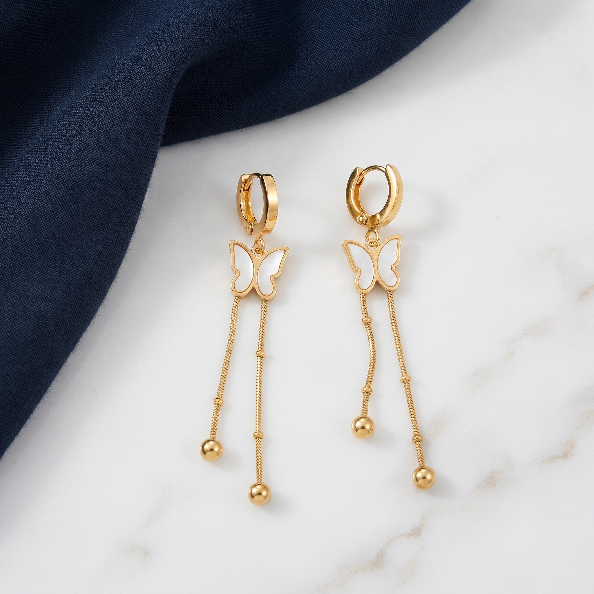 18K Gold Plated Earrings Luxury Statement Earrings for Women