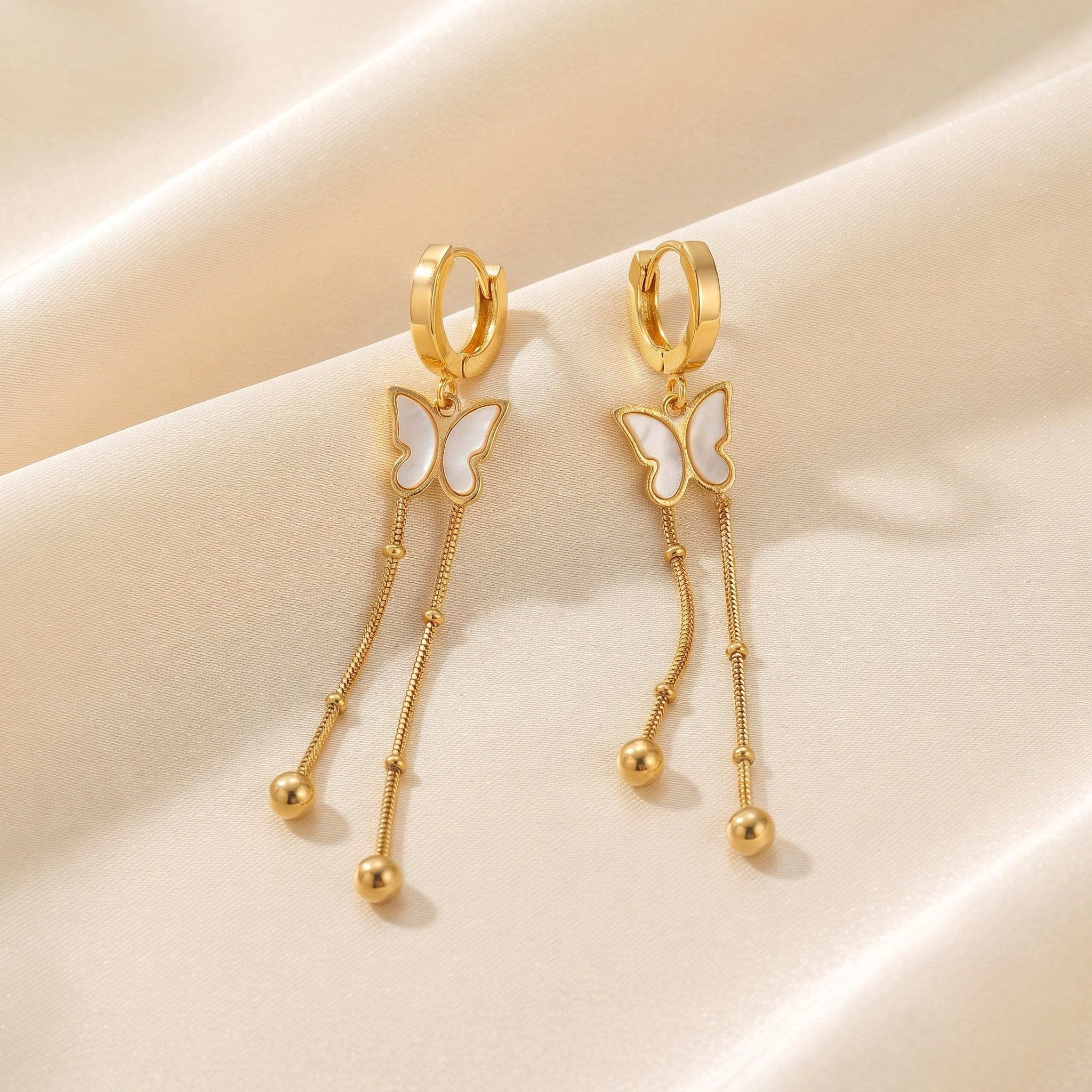 18K Gold Plated Earrings Luxury Statement Earrings for Women