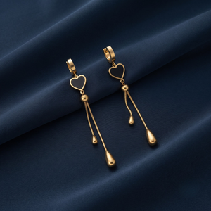 18K Gold Plated Earrings Luxury Statement Earrings for Women