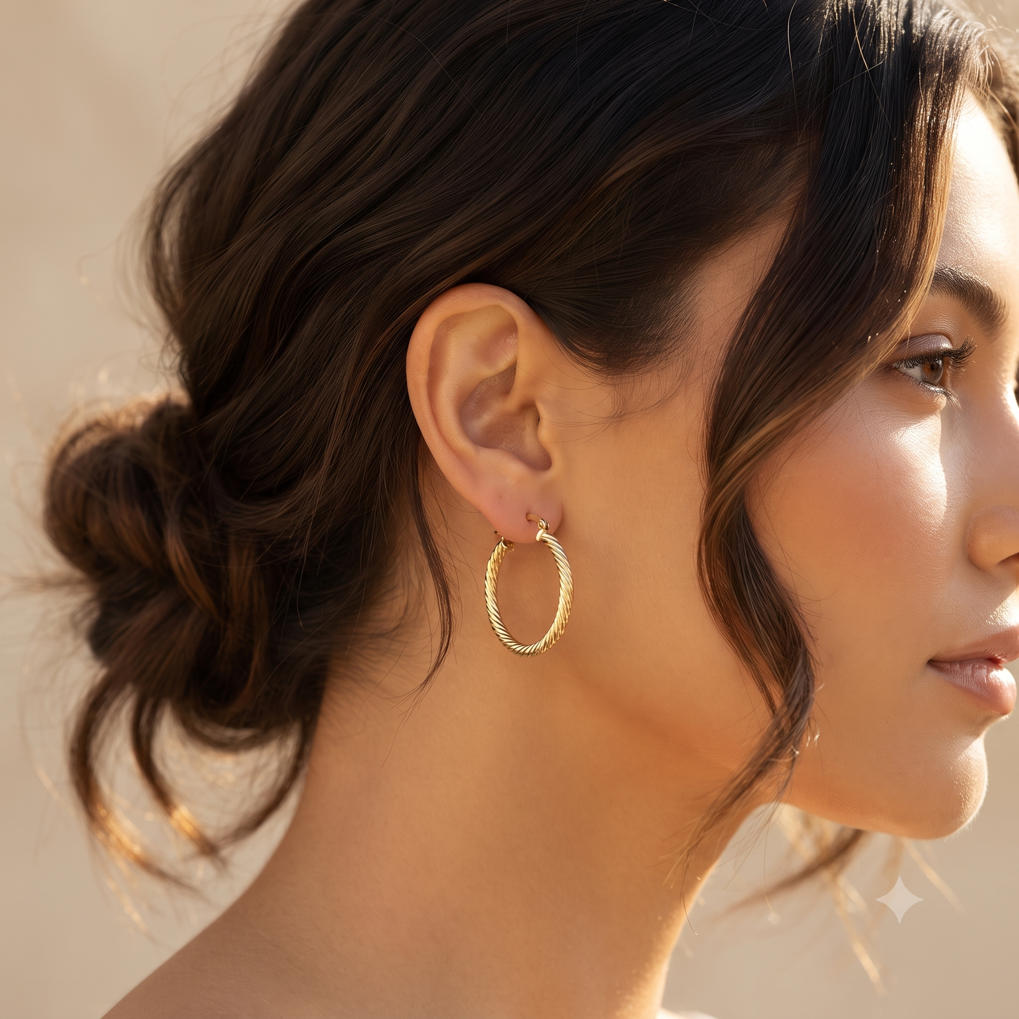 18K Gold Plated Earrings Luxury Statement Earrings for Women