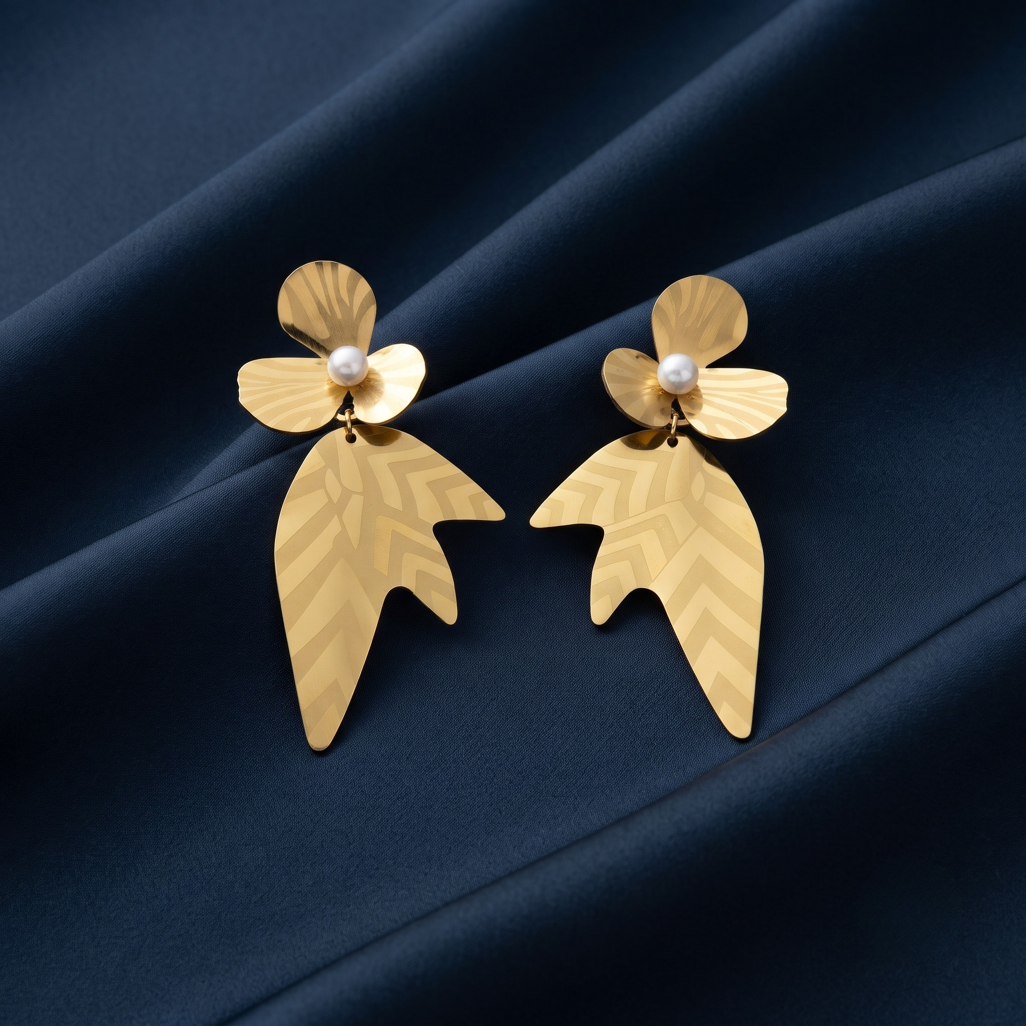 18K Gold Plated Earrings Luxury Statement Earrings for Women
