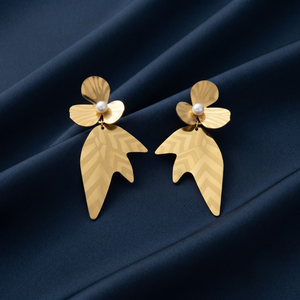 18K Gold Plated Earrings Luxury Statement Earrings for Women