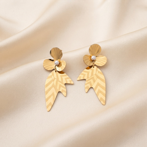 18K Gold Plated Earrings Luxury Statement Earrings for Women