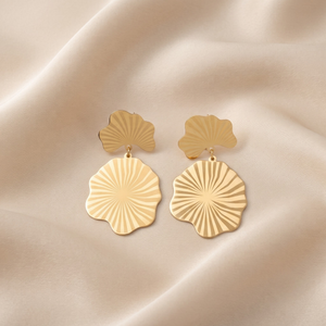 18K Gold Plated Earrings Luxury Statement Earrings for Women
