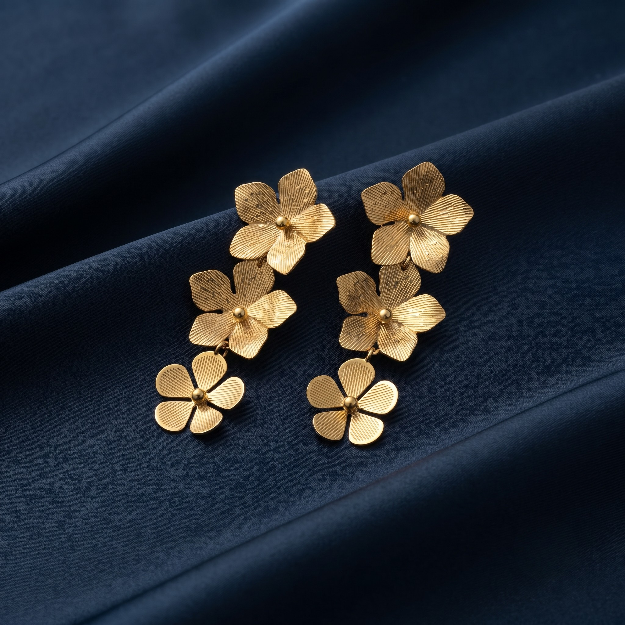 18K Gold Plated Earrings Luxury Statement Earrings for Women