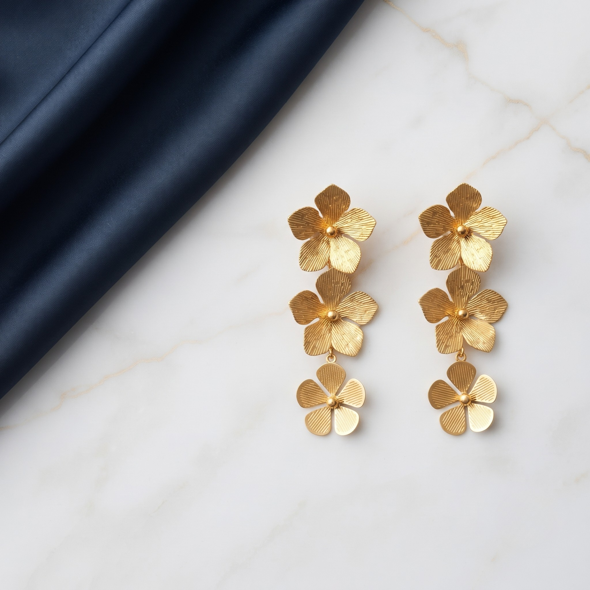 18K Gold Plated Earrings Luxury Statement Earrings for Women