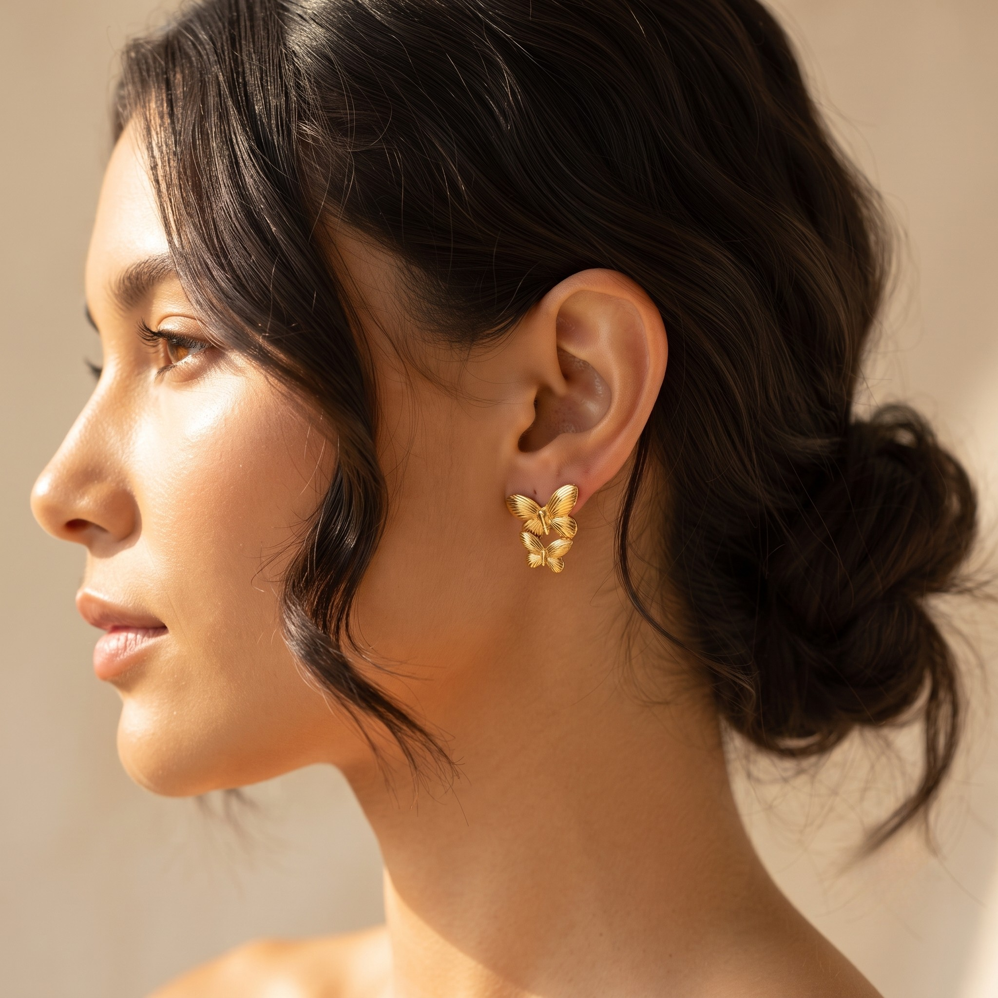 18K Gold Plated Earrings Luxury Statement Earrings for Women