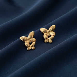 18K Gold Plated Earrings Luxury Statement Earrings for Women