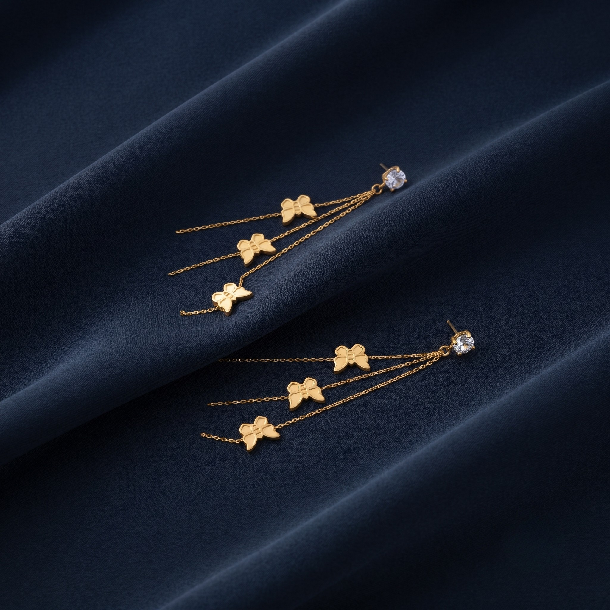 18K Gold Plated Earrings Luxury Statement Earrings for Women