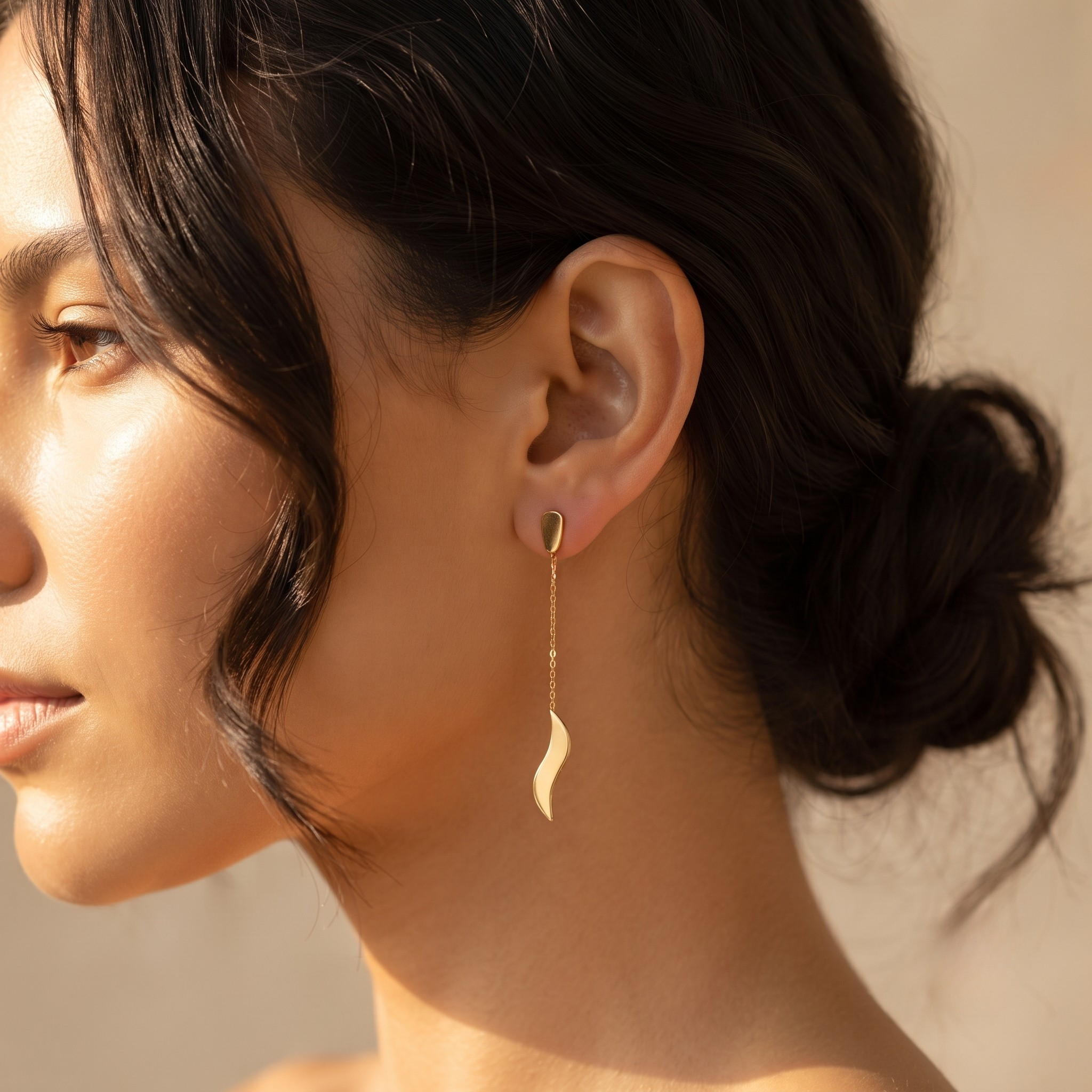 18K Gold Plated Earrings Luxury Statement Earrings for Women