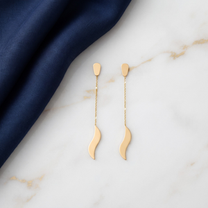 18K Gold Plated Earrings Luxury Statement Earrings for Women