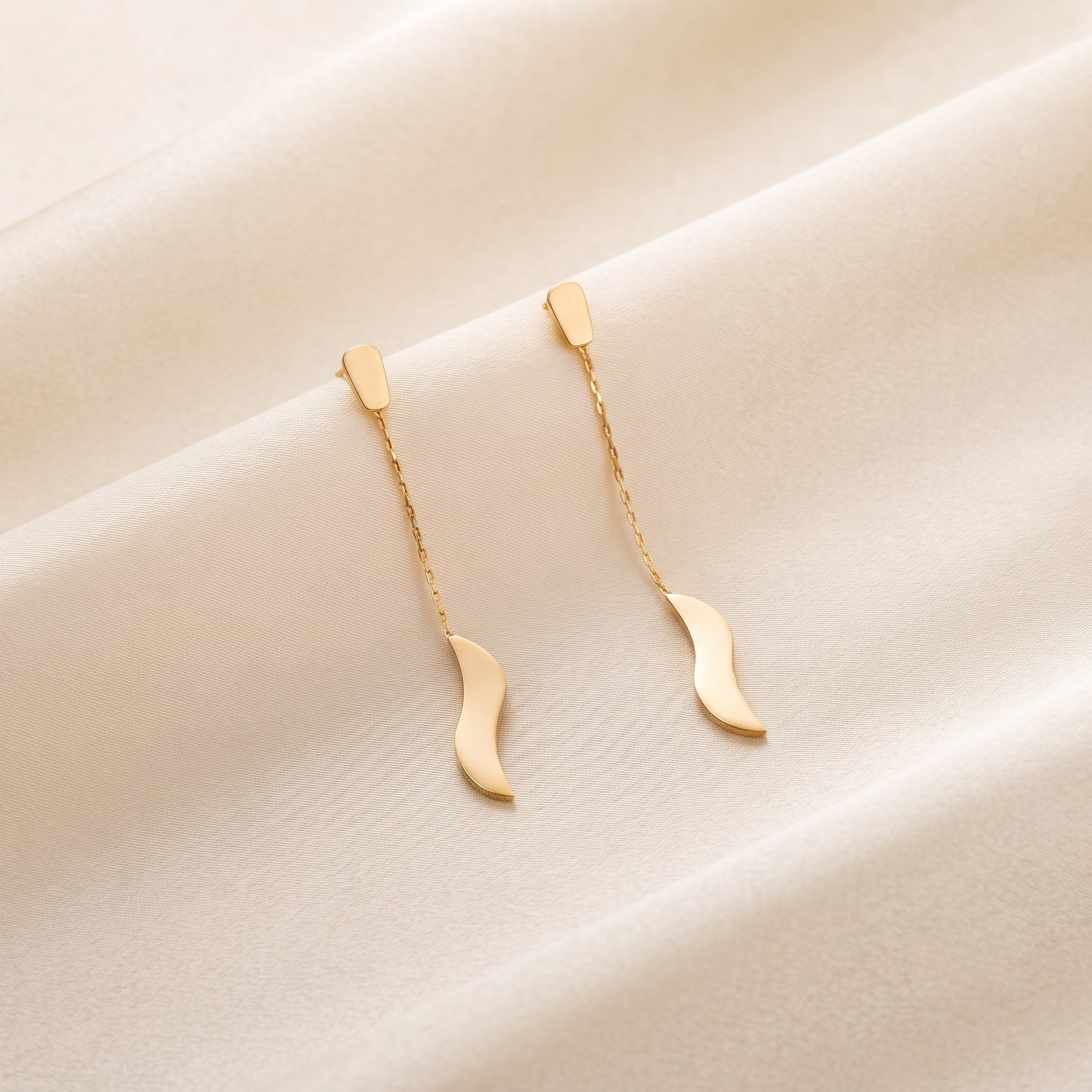 18K Gold Plated Earrings Luxury Statement Earrings for Women