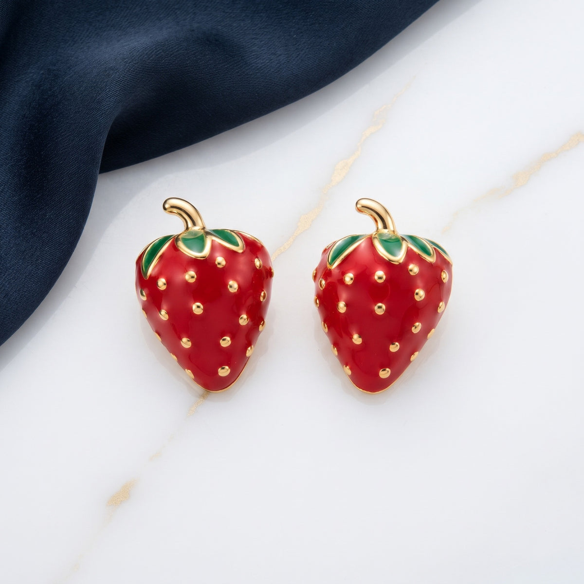 Sweet Strawberry Studs