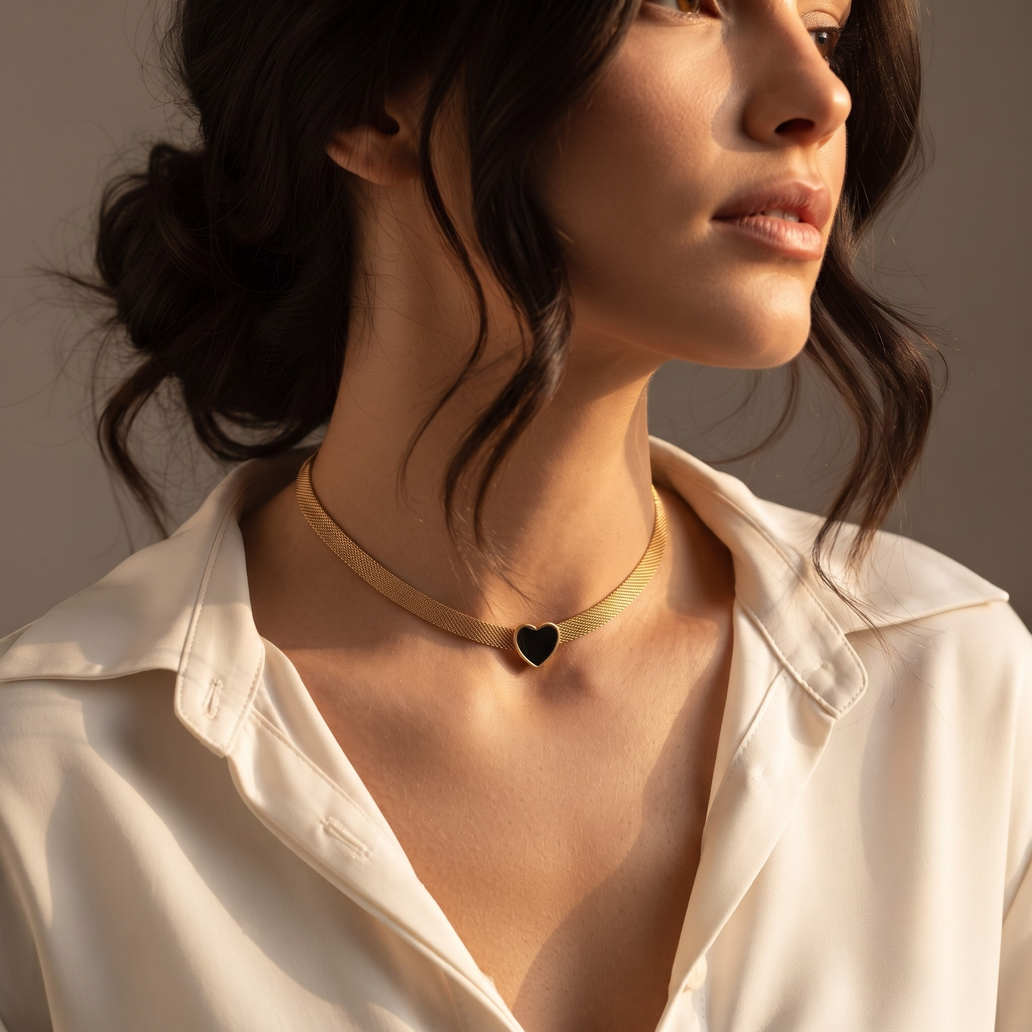 18K Gold Plated Necklace Luxury Pendant Necklace for Women