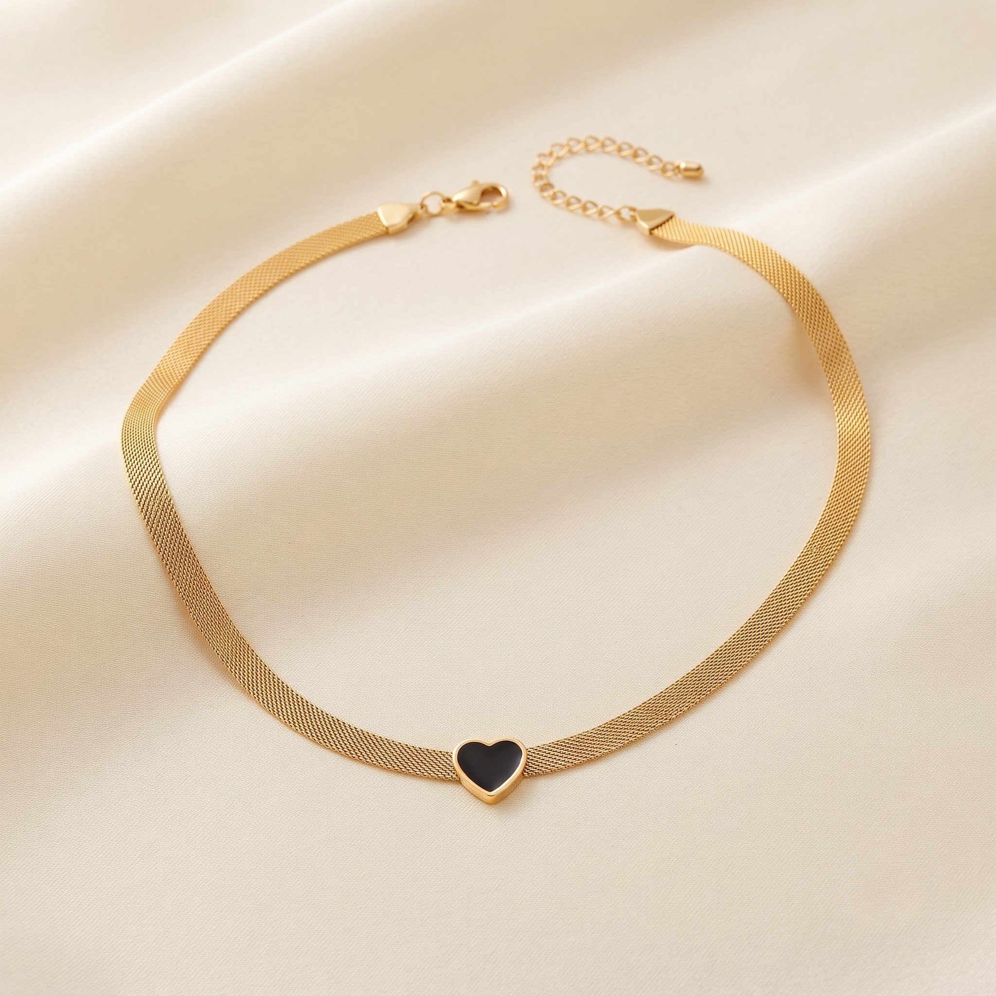 18K Gold Plated Full Jewelry Set Earrings, Necklace & Bracelet