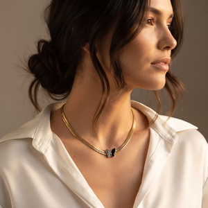 18K Gold Plated Necklace Luxury Pendant Necklace for Women