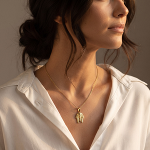 18K Gold Plated Necklace Luxury Pendant Necklace for Women