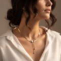 18K Gold Plated Necklace Luxury Pendant Necklace for Women