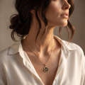 18K Gold Plated Necklace Luxury Pendant Necklace for Women