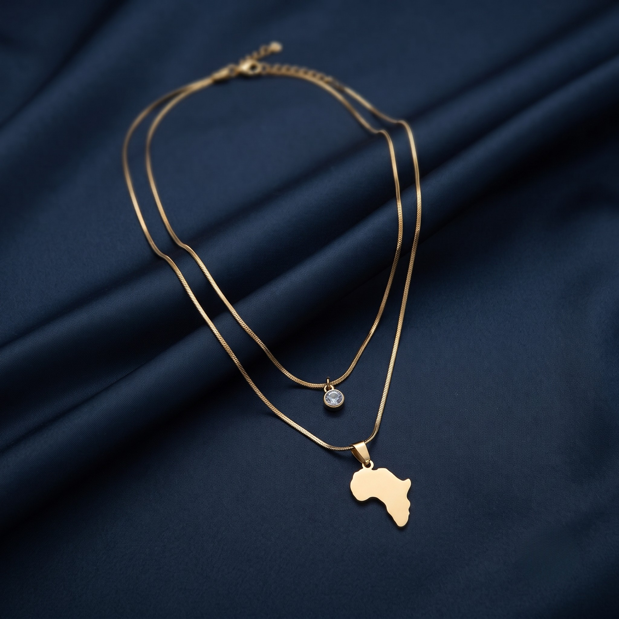 18K Gold Plated Necklace Luxury Pendant Necklace for Women